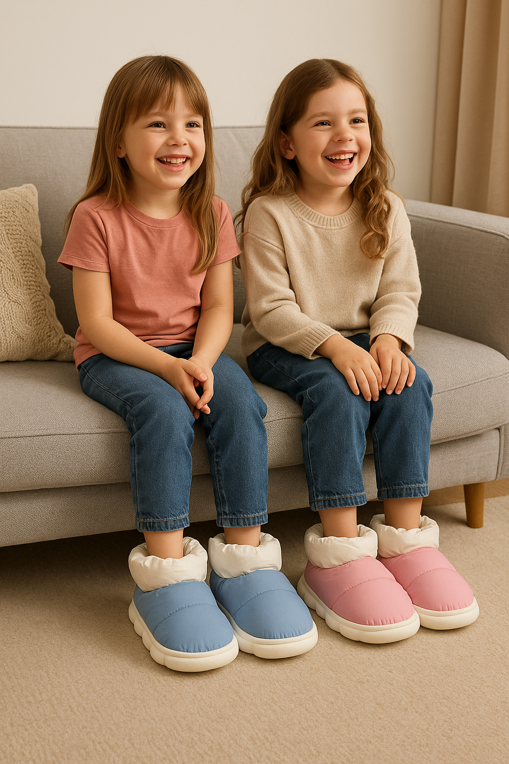 Pantuflas Infladas para Niños
