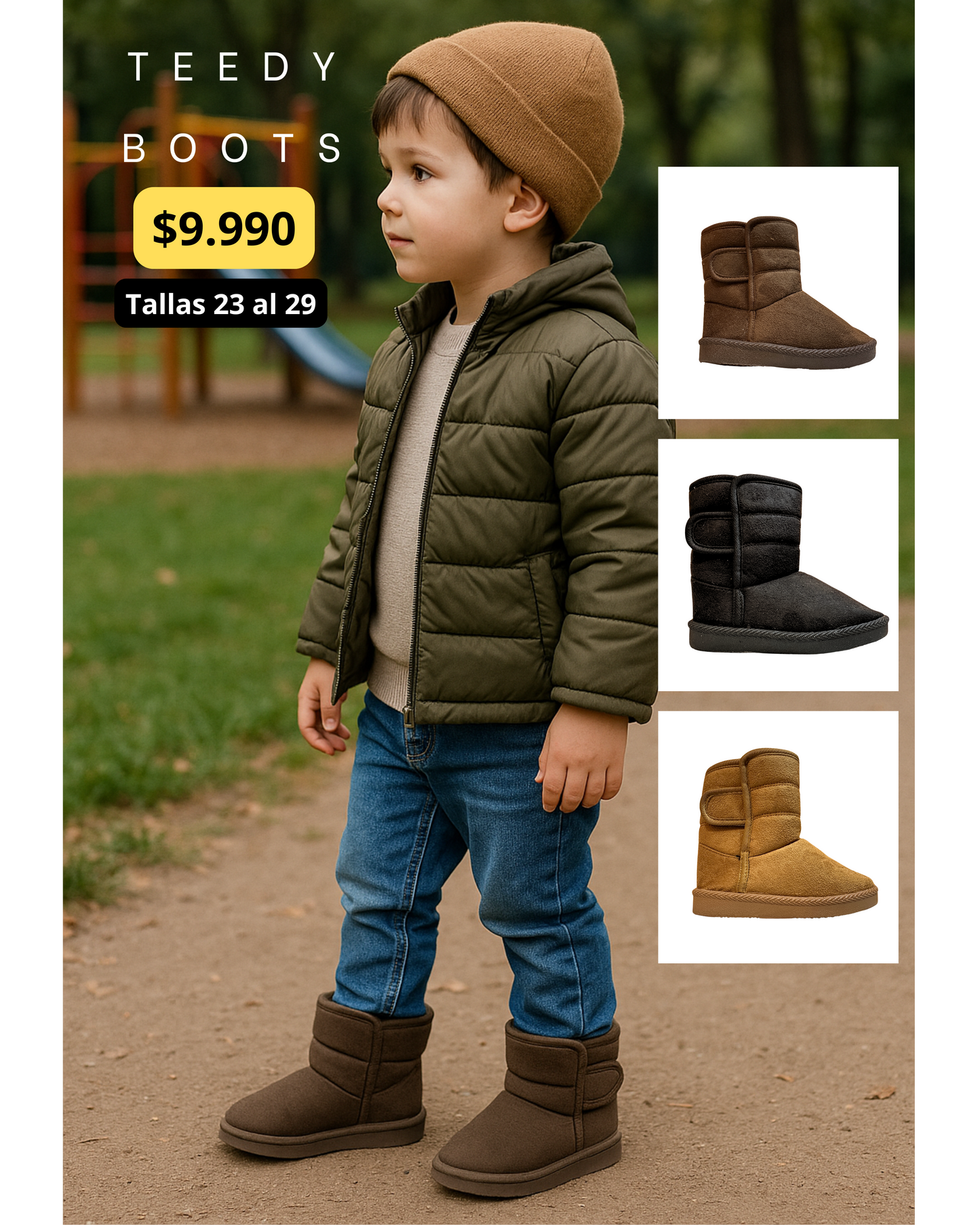 Teddy Boots Niño