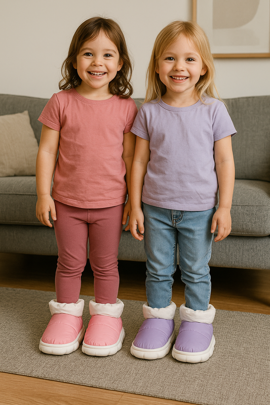 Pantuflas Infladas para Niños
